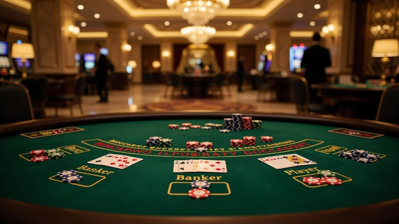 Баккара на живо в NV Casino
